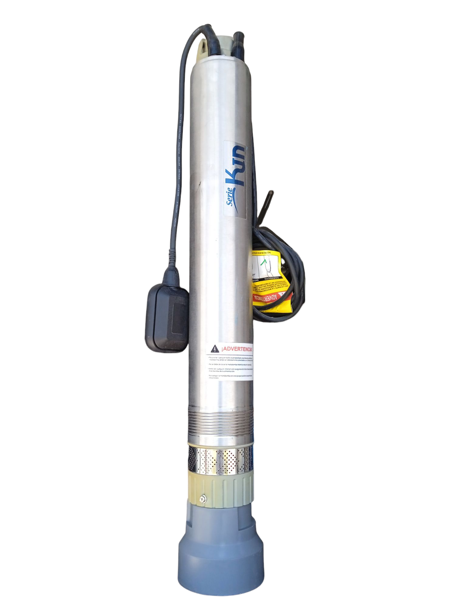 BOMBA SUMERGIBLE KIN58-8/1115 1.5 HP 0.8 KW 1.25"